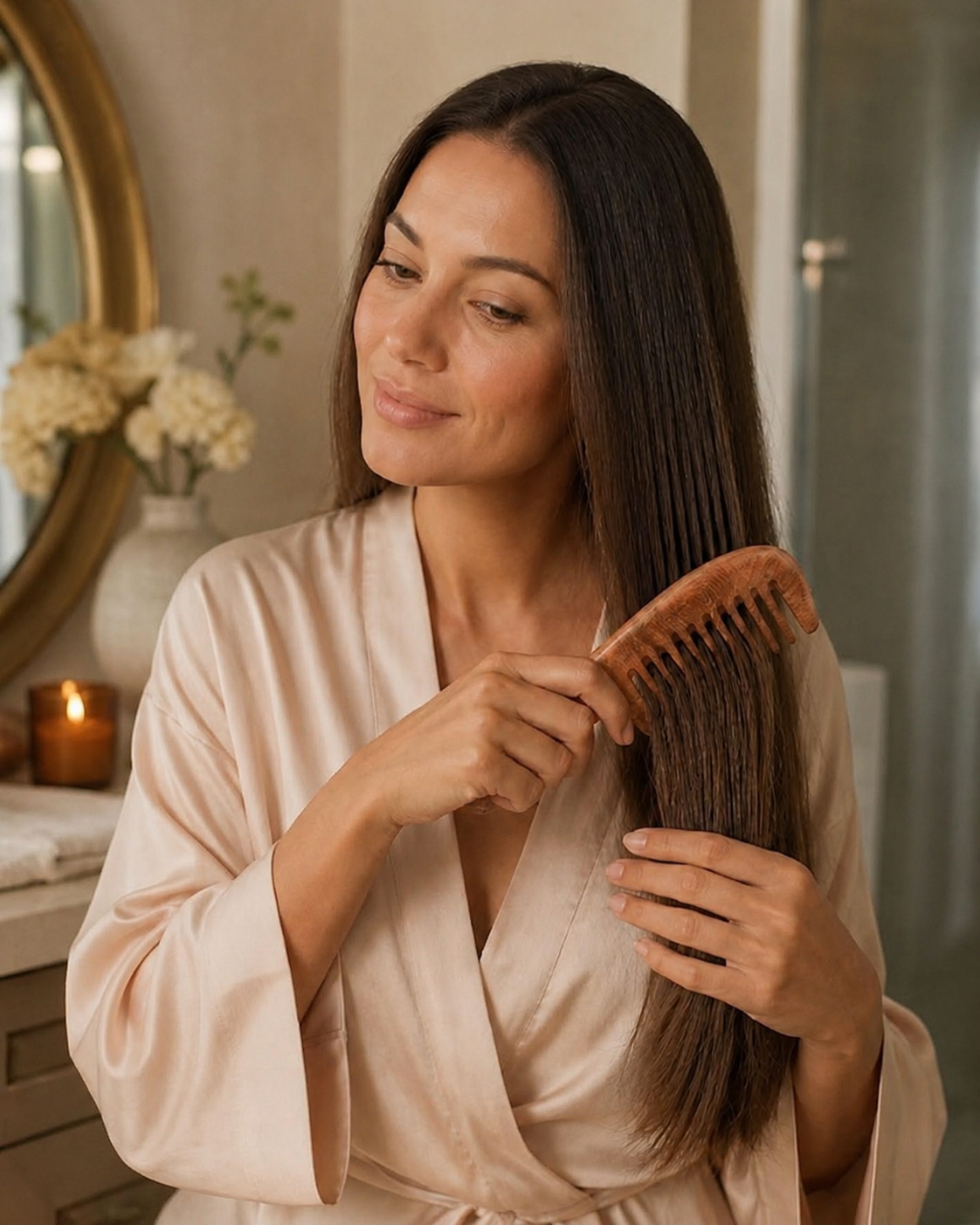 Wooden Scalp Massage Comb