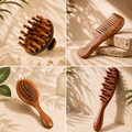 Wooden Scalp Comb
