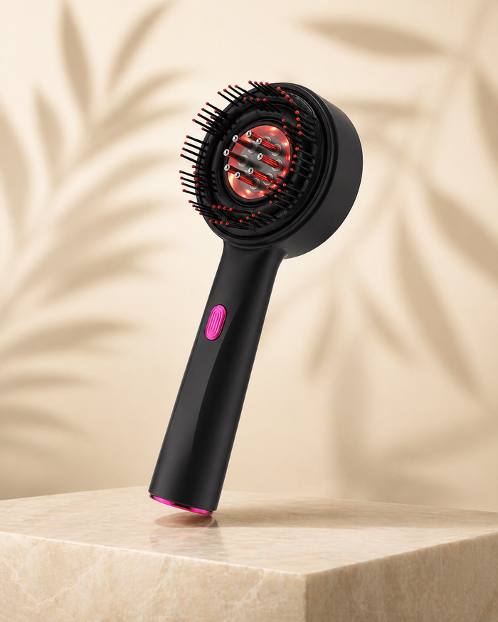 Vibrating Scalp Massager with Oil Applicator
