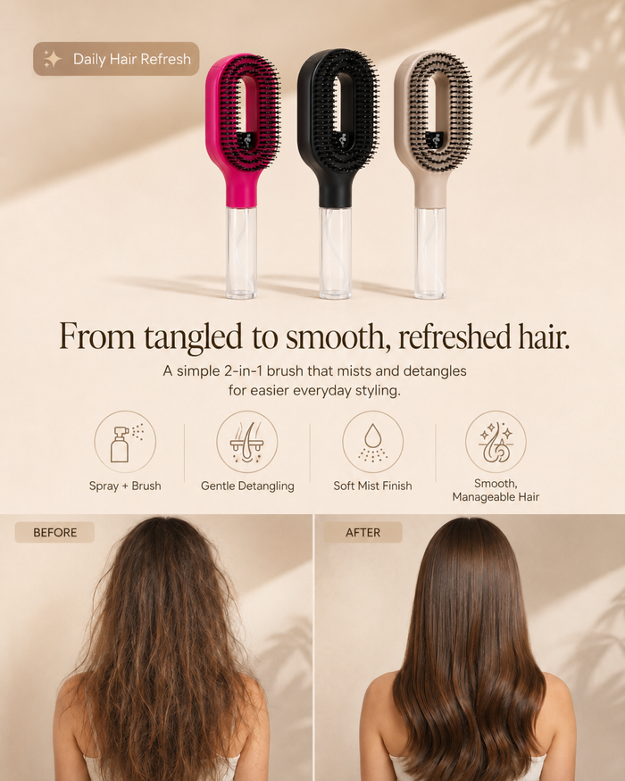 HAIRVEX Mist Detangling Brush