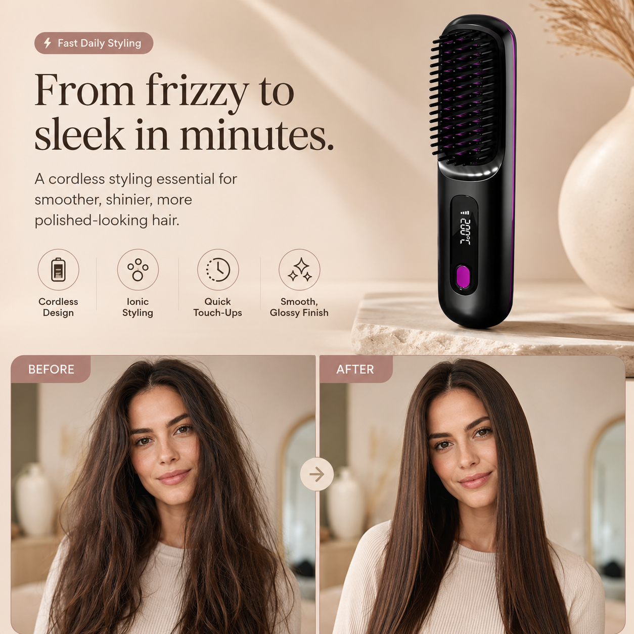 Mist Detangling Brush