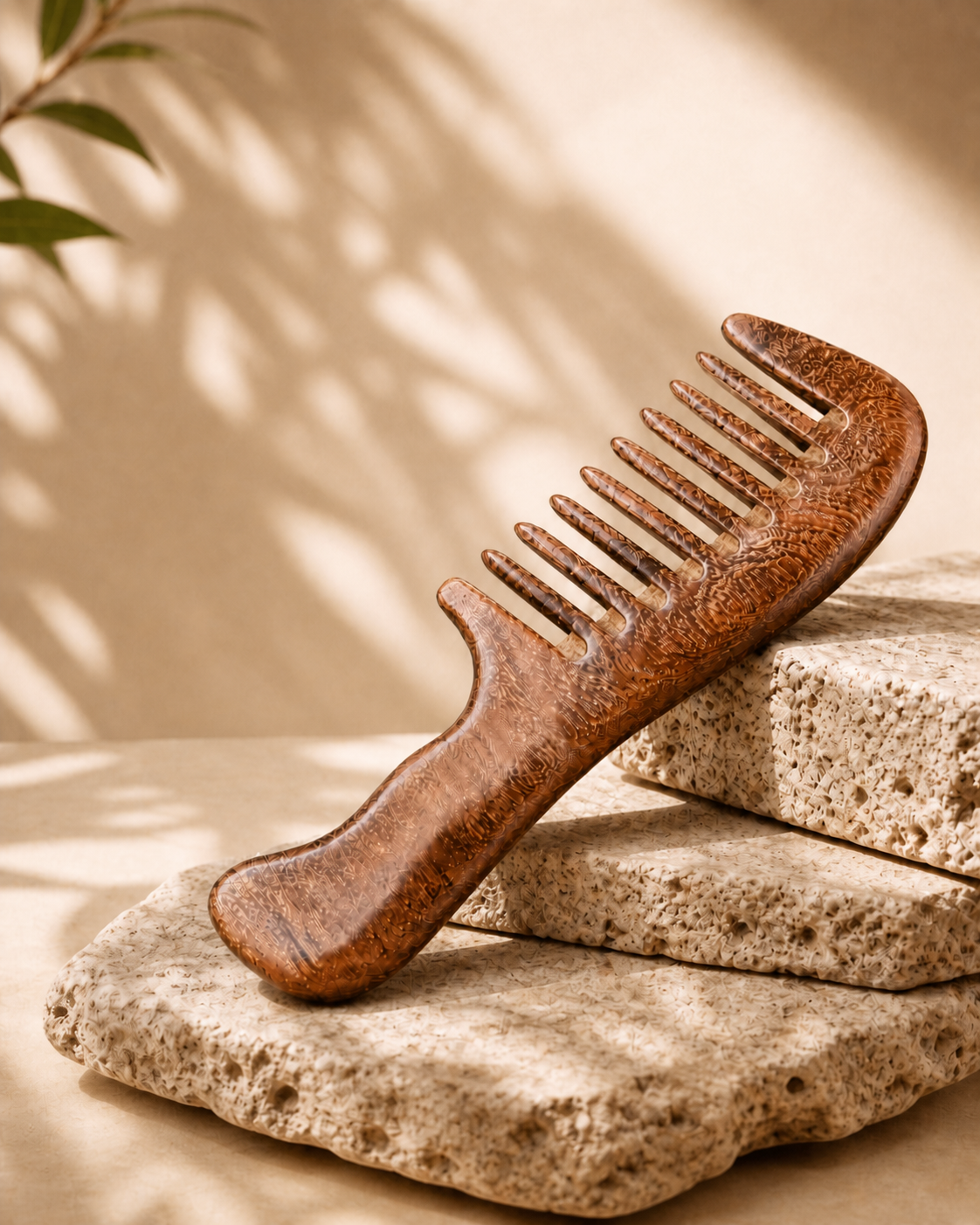 Wooden Scalp Massage Comb